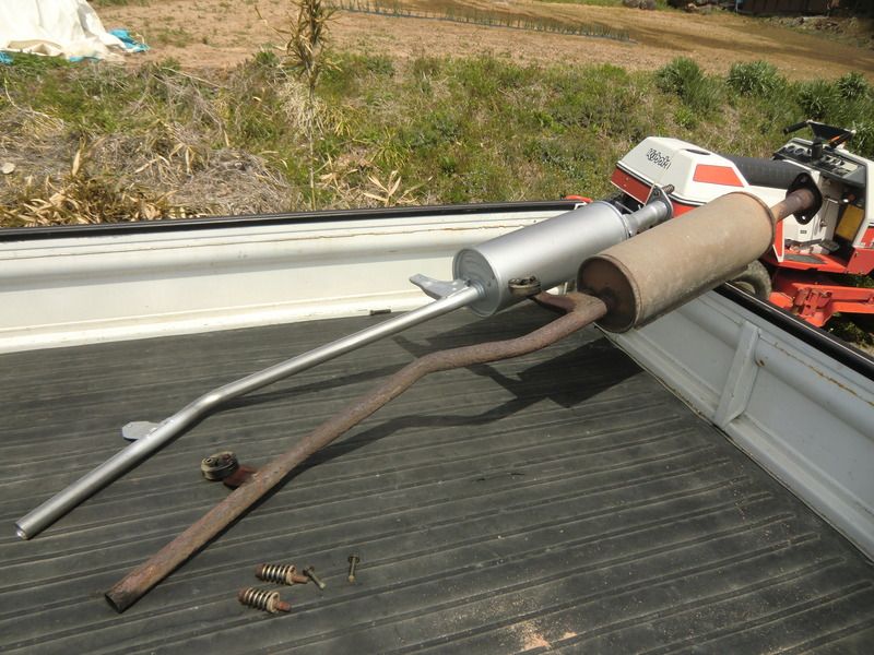 A new muffler for Suz19 Japanese Mini Truck Forum